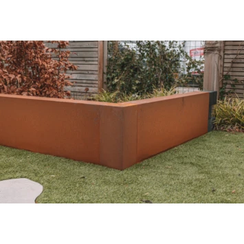 Overzetprofiel Corten Staal Voor Stapelblokken 100x45x15 Cm 5 Overzetprofiel Corten Staal Voor Stapelblokken 100x45x15 Cm - Afbeelding 3