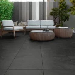 Keramische Terrastegel Kerastrada Leisteen Antraciet 60x60x3cm 11 Keramische Terrastegel Kerastrada Leisteen Antraciet 60x60x3cm -Gardena Verkoop 123 1140