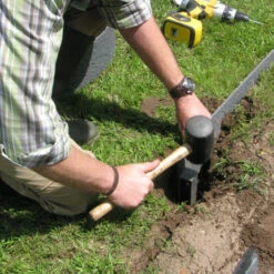 Talen Tools Ecolat Afboording Opgerold 10m X 14cm X 0,7cm Grijs -Gardena Verkoop 123 1151