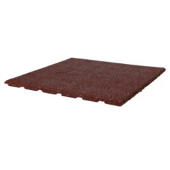 Rubber Tegel Rood 50x50x3 Cm -Gardena Verkoop 123 1225