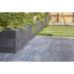 Terrastegel Cali 60x60x4 Cm Grijs Zwart -Gardena Verkoop 123 1248