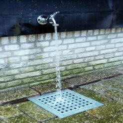 Hydroblob Infiltratieput 25x25x35cm Met Verzinkt Rooster -Gardena Verkoop 123 1361