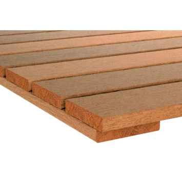 Vlondertegel Glad Hardhout Ca. 100x100 Cm 5 Vlondertegel Glad Hardhout Ca. 100x100 Cm - Afbeelding 3