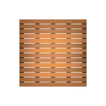 Vlondertegel Glad Hardhout Ca. 100x100 Cm 8 Vlondertegel Glad Hardhout Ca. 100x100 Cm - Afbeelding 6