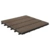 Tuintegel HKC Kunststof Bruin 30x30 Cm 6 Stuks -Gardena Verkoop 123 1445