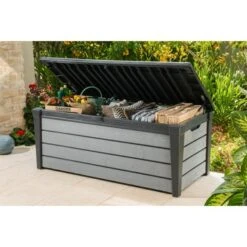 Keter Kussenbox Brushwood Antraciet -Gardena Verkoop 123 153