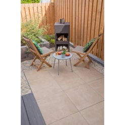 Ceramidrain Concrete Beige 60x60x4 Cm -Gardena Verkoop 123 1594