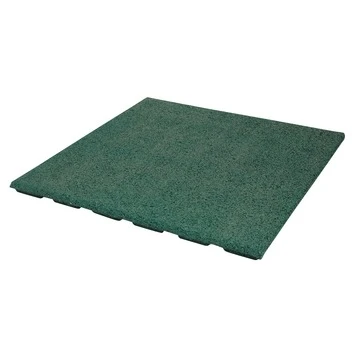 Rubber Tegel Groen 50x50x3 Cm 3 Rubber Tegel Groen 50x50x3 Cm