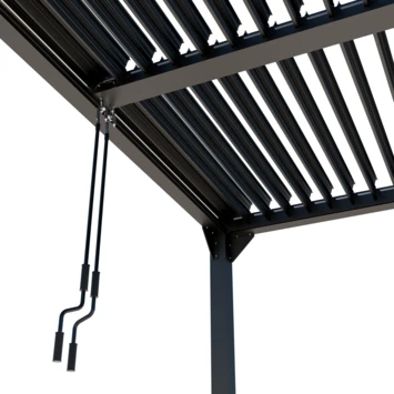 Pergola Rodrigo Aluminium 7 Pergola Rodrigo Aluminium - Afbeelding 5