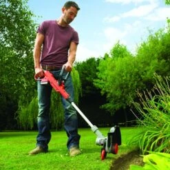 Black & Decker BLACK+DECKER 18V 3-in-1 Strimmer LI-ION 20 Cm Incl. 2,0Ah Accu + Lader -Gardena Verkoop 123 1999
