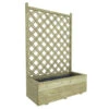 Bloembak Met Dubbele Trellis 90x40 Cm 1 Bloembak Met Dubbele Trellis 90x40 Cm -Gardena Verkoop 123 200
