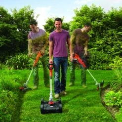 Black & Decker BLACK+DECKER 18V 3-in-1 Strimmer LI-ION 20 Cm Incl. 2,0Ah Accu + Lader -Gardena Verkoop 123 2001