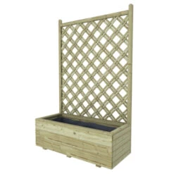 Bloembak Met Dubbele Trellis 90x40 Cm -Gardena Verkoop 123 207