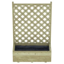 Bloembak Met Dubbele Trellis 90x40 Cm -Gardena Verkoop 123 208