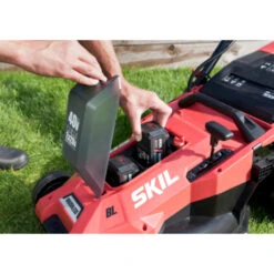 SKIL 20V Grasmaaier 0140BA Brushless 43cm + 2 Accu's 4,0Ah + Snellader -Gardena Verkoop 123 2223