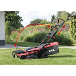 SKIL 20V Grasmaaier 0140BA Brushless 43cm + 2 Accu's 4,0Ah + Snellader -Gardena Verkoop 123 2224