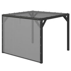 Pergola Silvano Zwart Inclusief Zijdoek -Gardena Verkoop 123 237