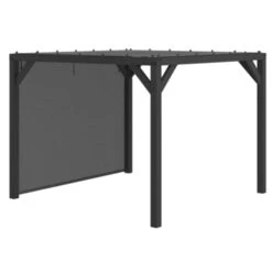 Pergola Silvano Zwart Inclusief Zijdoek -Gardena Verkoop 123 238