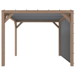 Pergola Silvano Douglas Incl. Schaduwdoek & Zijdoek 324x324 Cm -Gardena Verkoop 123 29