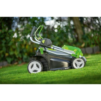 LUX 20V Accu Grasmaaier 37cm Incl. 2 Accu's 4,0Ah + Lader 11 LUX 20V Accu Grasmaaier 37cm Incl. 2 Accu's 4,0Ah + Lader - Afbeelding 9