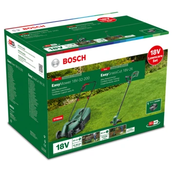 Bosch 18V Grasmaaier EasyMower + Trimmer EasyGrassCut (incl. 4.0Ah Accu + Lader) 5 Bosch 18V Grasmaaier EasyMower + Trimmer EasyGrassCut (incl. 4.0Ah Accu + Lader) - Afbeelding 3