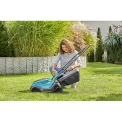Gardena 18V Grasmaaier Powermax P4A 32cm (P4A) Incl. 4.0Ah Accu + Lader -Gardena Verkoop 123 3123