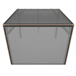 Pergola Silvano Douglas Incl. Schaduwdoek & Zijdoek 324x324 Cm -Gardena Verkoop 123 32