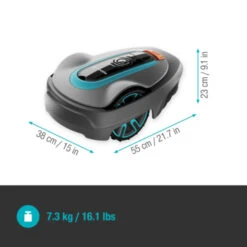 Gardena Robotmaaier Smart Sileno City 600 M² - 17cm -Gardena Verkoop 123 3298