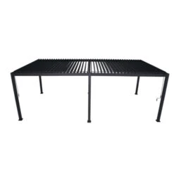 Pergola Deluxe Zwart 3,6x7,2m -Gardena Verkoop 123 339