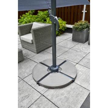 Parasolvoettegel Voor Zwenkparasol 25 Kg 4 Parasolvoettegel Voor Zwenkparasol 25 Kg - Afbeelding 2