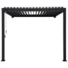 Pergola Classic Zwart 3x3 - 2 Palen -Gardena Verkoop 123 413