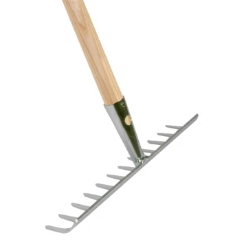 GAMMA Tuinhark 12-harks Staal/hout 160 Cm 3 GAMMA Tuinhark 12-harks Staal/hout 160 Cm