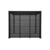 Zijwand Louvre Voor Pergola Classic & Deluxe Zwart 400 Series -Gardena Verkoop 123 456