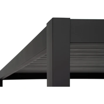 Pergola Deluxe Zwart 3x6m 4 Pergola Deluxe Zwart 3x6m - Afbeelding 2