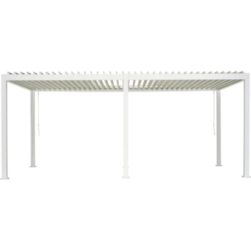 Pergola Deluxe Wit 3x6m 4 Pergola Deluxe Wit 3x6m - Afbeelding 2