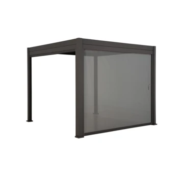 Zijwand Voor Pergola Classic & Deluxe Zwart 400 Series 3 Zijwand Voor Pergola Classic & Deluxe Zwart 400 Series