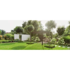 Pergola Deluxe Zwart 3x3,6m -Gardena Verkoop 123 519