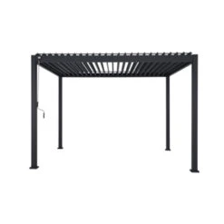 Pergola Deluxe Zwart 3x3,6m -Gardena Verkoop 123 520
