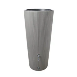 Garantia Regenton Met Plantenbak Grijs Kunststof 220 Liter -Gardena Verkoop 123 55