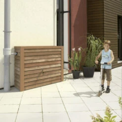 Garantia Regenton Woody Lichtbruin Met Accessoires 350 Liter -Gardena Verkoop 123 594