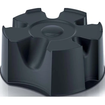 Voet T.b.v. Regenton Kunststof Zwart 3 Voet T.b.v. Regenton Kunststof Zwart