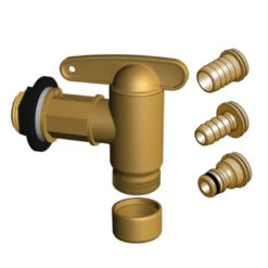 Garantia Messingkleurig Kunststof Kraantje Voor Regentonnen 13 Garantia Messingkleurig Kunststof Kraantje Voor Regentonnen -Gardena Verkoop 123 685