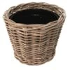 Mand Drypot Naturel Rotan Ø40x30 Cm -Gardena Verkoop 123 721