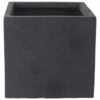 Pot Fiberclay Antraciet 52x52x48 Cm -Gardena Verkoop 123 727