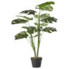 Monstera Kunstplant - H100 X Ø70 Cm - Groen 2 Monstera Kunstplant - H100 X Ø70 Cm - Groen -Gardena Verkoop 123 750