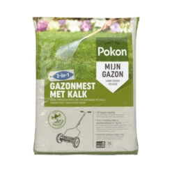 Pokon Gazonmest Met Kalk 3-in-1 5kg -Gardena Verkoop 123 772
