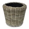 Mand Drypot Naturel Rotan Ø42x44 Cm 1 Mand Drypot Naturel Rotan Ø42x44 Cm -Gardena Verkoop 123 810