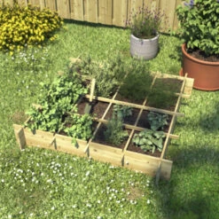 Moestuinbak Vierkant Ca. 120x120 Cm -Gardena Verkoop 123 813